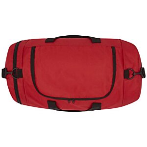 Additional Image 3 - a red bag with black trim