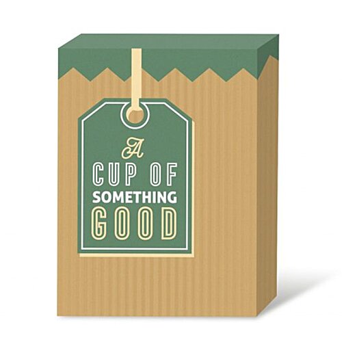 Additional Image 3 - a brown and green box with a tag