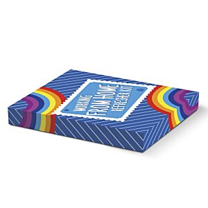 Additional Image 2 - a blue rectangular object with rainbow colors