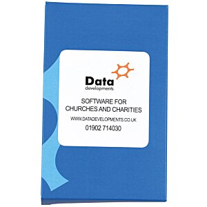 Additional Image 6 - a blue box with a white square with black text