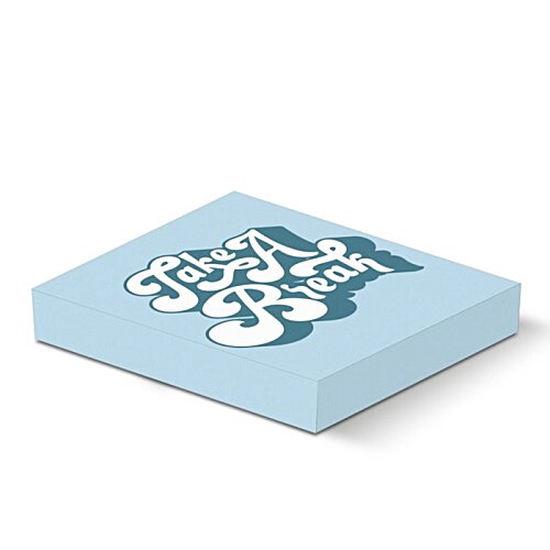 Additional Image 1 - a blue square object with a logo on it