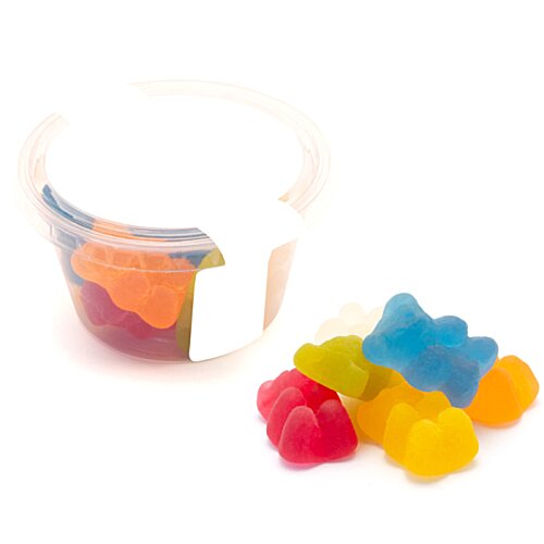Additional Image 2 - a small plastic cup with colorful objects in it