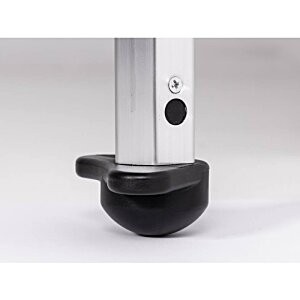 Additional Image 1 - a black and silver metal leg