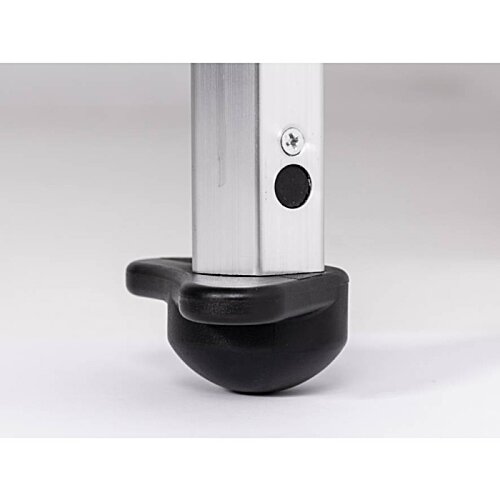 Additional Image 1 - a black and silver metal leg