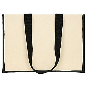 Additional Image 3 - a white bag with black straps