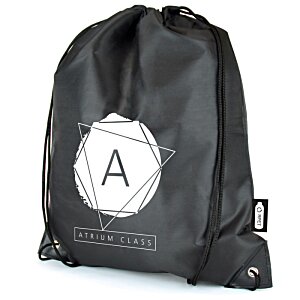 Additional Image 1 - a black bag with a white circle on it