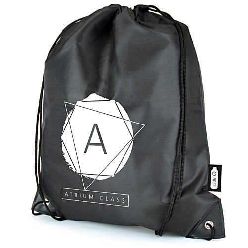 Additional Image 1 - a black bag with a white circle on it