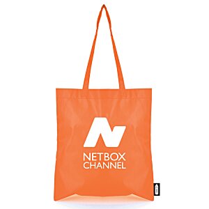 Additional Image 4 - an orange bag with white text