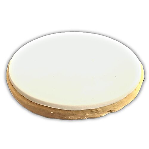 Additional Image 1 - a white cookie with a white center