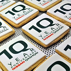 Additional Image 2 - a group of cookies with numbers and letters