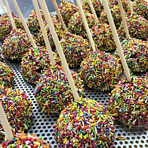 Additional Image 1 - a group of food on sticks