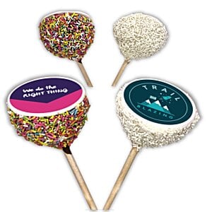 Additional Image 5 - a group of lollipops with sprinkles