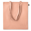 a pink bag with a handle