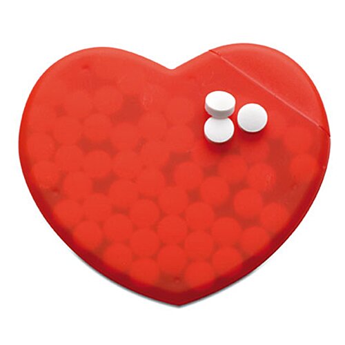 Additional Image 1 - a red heart with white balls