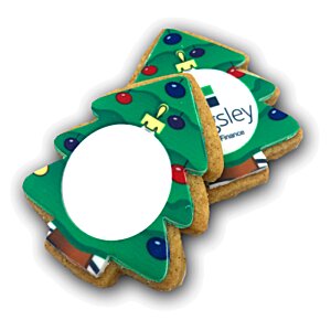 Additional Image 1 - a group of cookies with green and red decorations