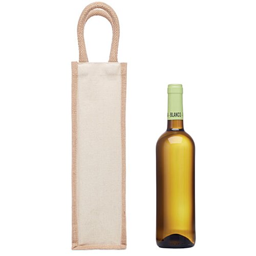 Additional Image 1 - a bottle of wine next to a bag