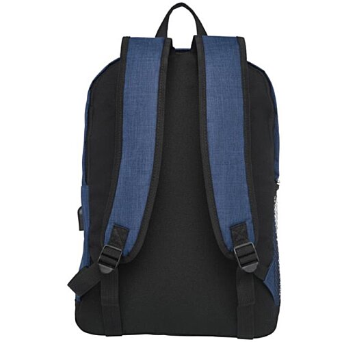 Additional Image 2 - a blue and black backpack