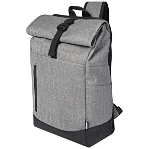 Additional Image 4 - a grey backpack with a black strap