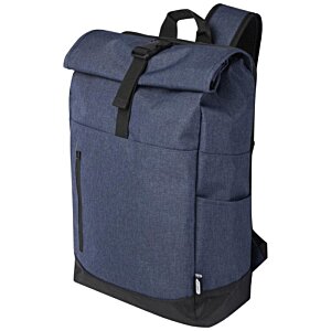 Additional Image 6 - a blue backpack with black straps