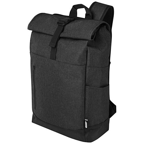 Additional Image 4 - a black backpack with a strap