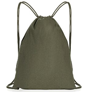 Additional Image 2 - a green backpack with straps