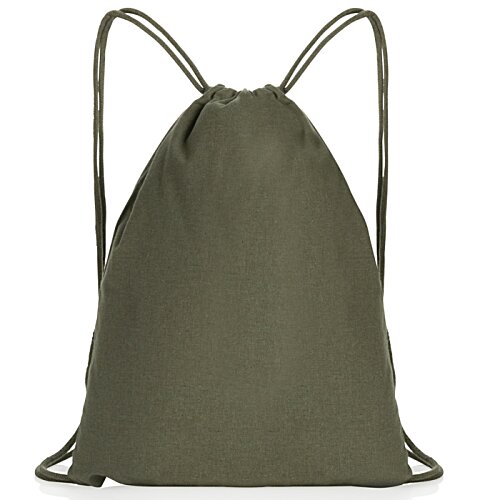 Additional Image 2 - a green backpack with straps