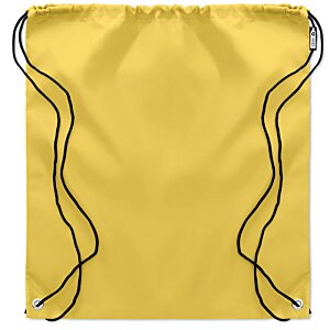 Additional Image 4 - a yellow bag with black string