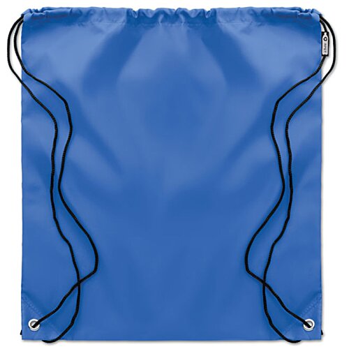 Additional Image 1 - a blue backpack with black string