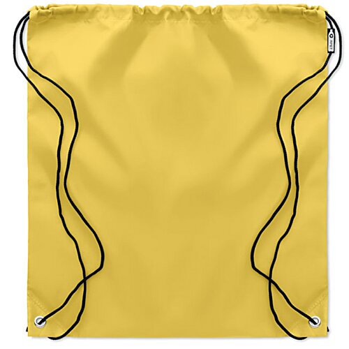 Additional Image 4 - a yellow bag with black string