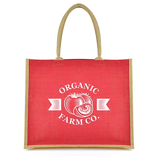 Additional Image 3 - a red bag with white text