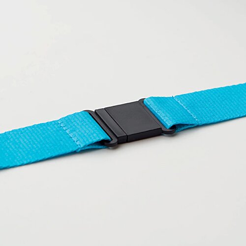 Additional Image 2 - a blue strap with a black buckle