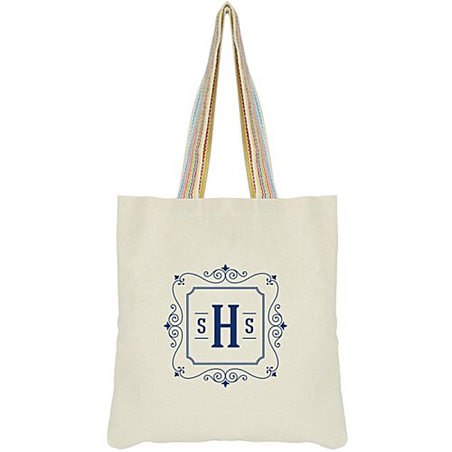 Additional Image 1 - a white bag with blue logo