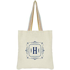 Additional Image 1 - a white bag with blue logo