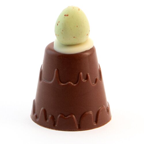 Additional Image 5 - a chocolate cone with a white egg