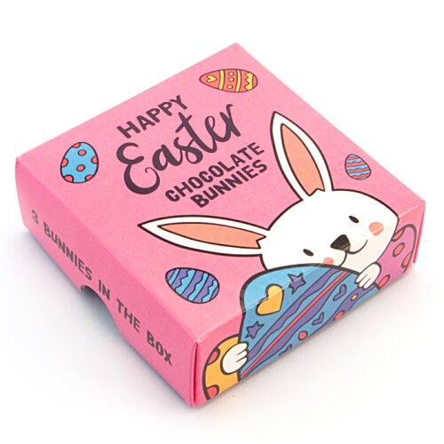 Additional Image 3 - a pink box with a bunny and eggs
