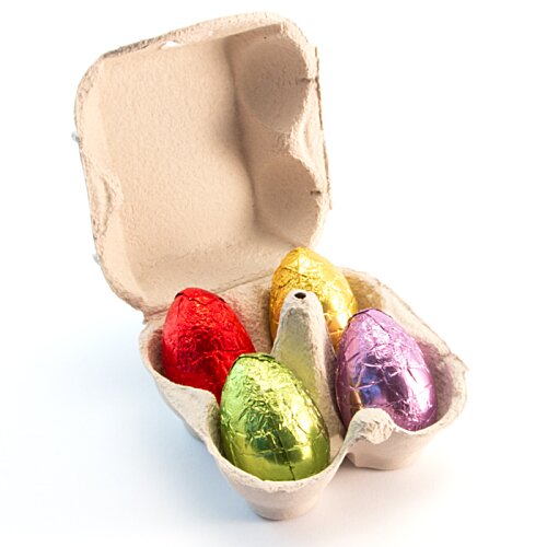 Additional Image 4 - a group of colorful eggs in a carton