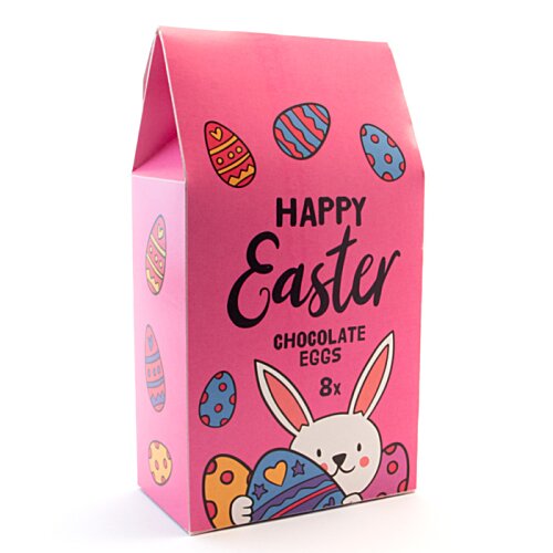 Additional Image 2 - a pink box with a bunny and eggs on it