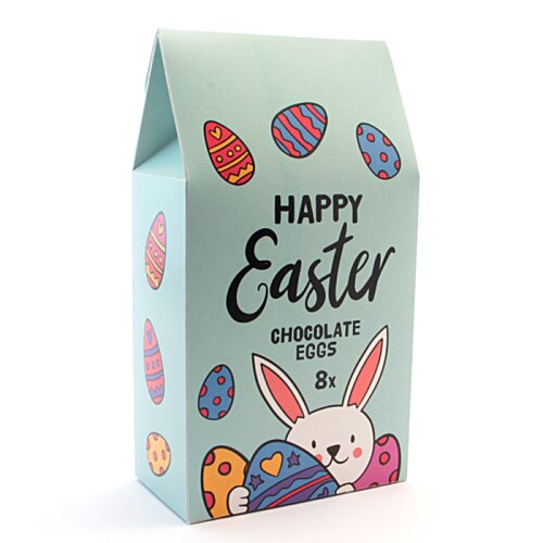 Additional Image 3 - a blue box with a rabbit and eggs on it