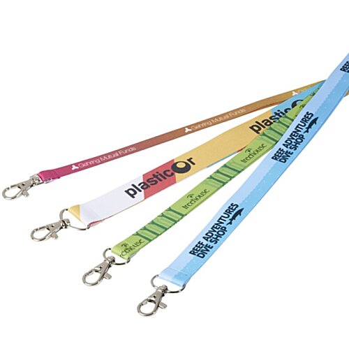 Additional Image 1 - a group of colorful lanyards