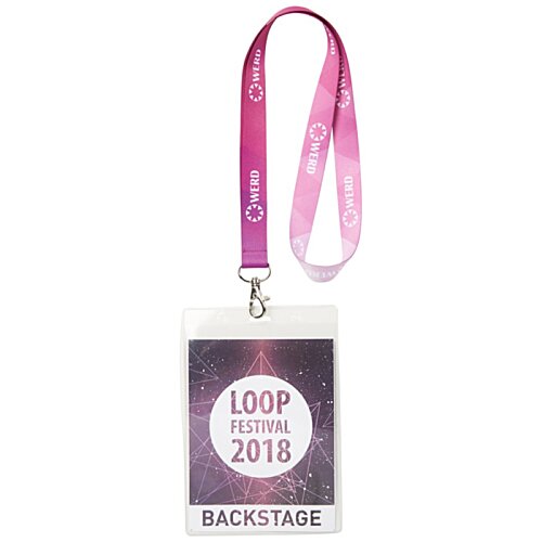 Additional Image 2 - a lanyard with a badge