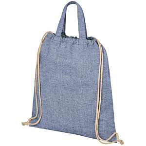 Additional Image 2 - a blue bag with a yellow stripe