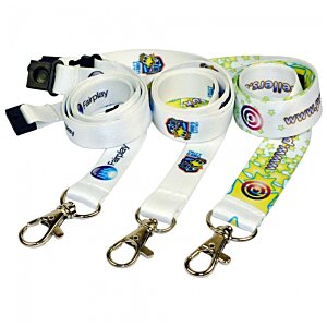 Additional Image 4 - a group of lanyards with metal hooks