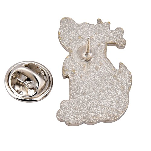 Additional Image 1 - a white cookie with a silver button