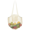 View Image 5 of 5 of Pune Organic Cotton Mesh Tote - Natural