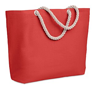 Additional Image 6 - a red bag with a white handle
