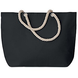 Additional Image 8 - a black bag with a white handle