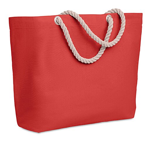 Additional Image 6 - a red bag with a white handle
