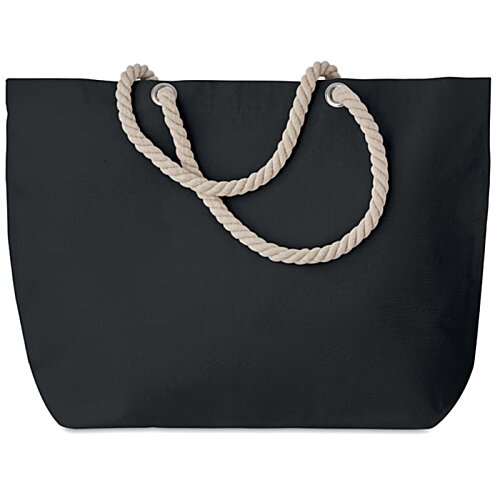 Additional Image 8 - a black bag with a white handle