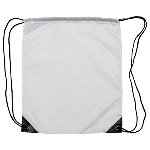 Additional Image 3 - a white bag with black trim