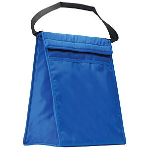 Additional Image 2 - a blue bag with a black strap